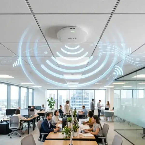 Punto de acceso Wi-Fi instalado por nData Systems