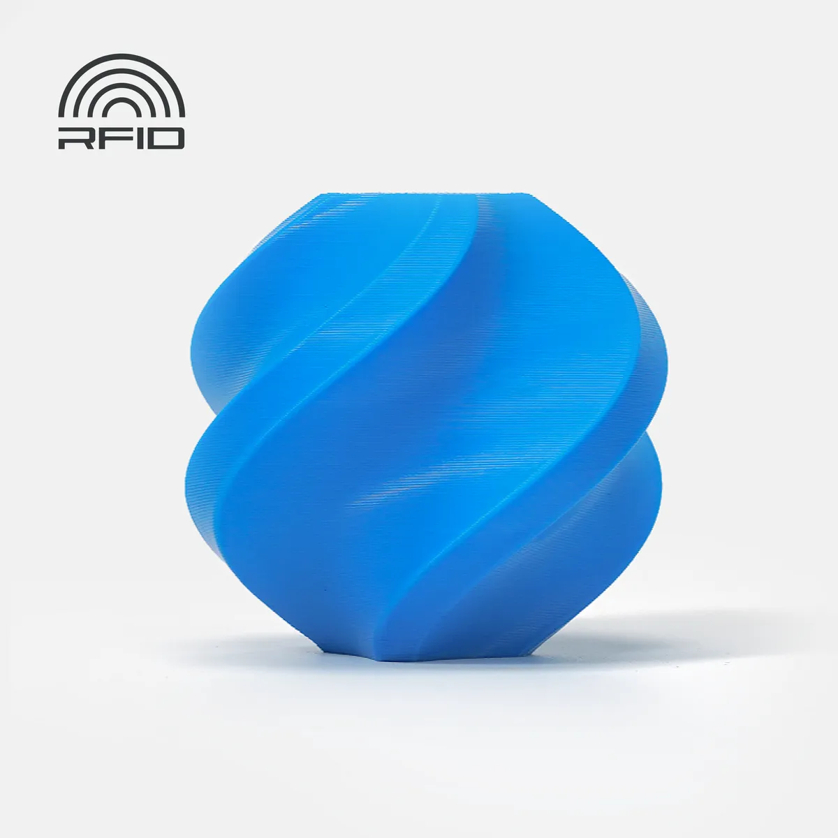 Filamento Bambu Lab PLA Basic 1 kg · Cian · recarga